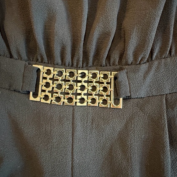 Atmosphere Black Textured Romper - Picture 4 of 9